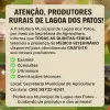 Atendimento Veterinário Gratuito para Produtores Rurais de Lagoa dos Patos