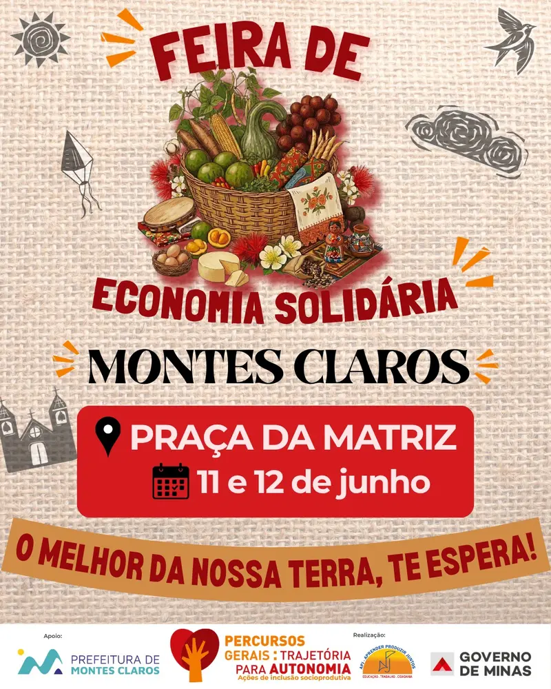 Lagoa dos Patos marca presença na Feira Regional de Economia Solidária em Montes Claros