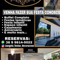 Logo da empresa SALÃO DE FESTAS DA ANGELA